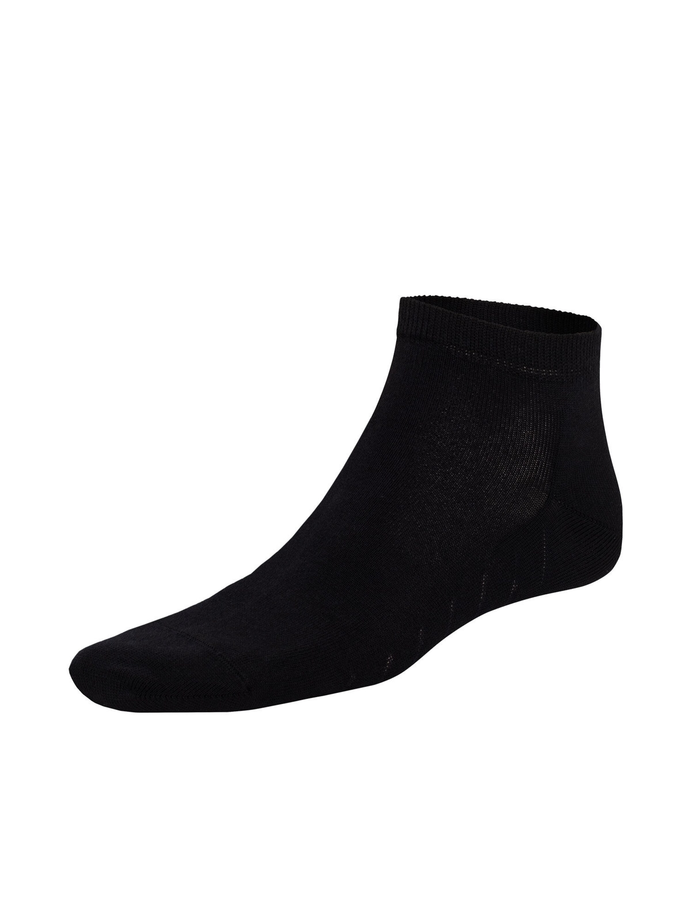 Chaussettes 'Fresh Up' KUNERT en noir : devant