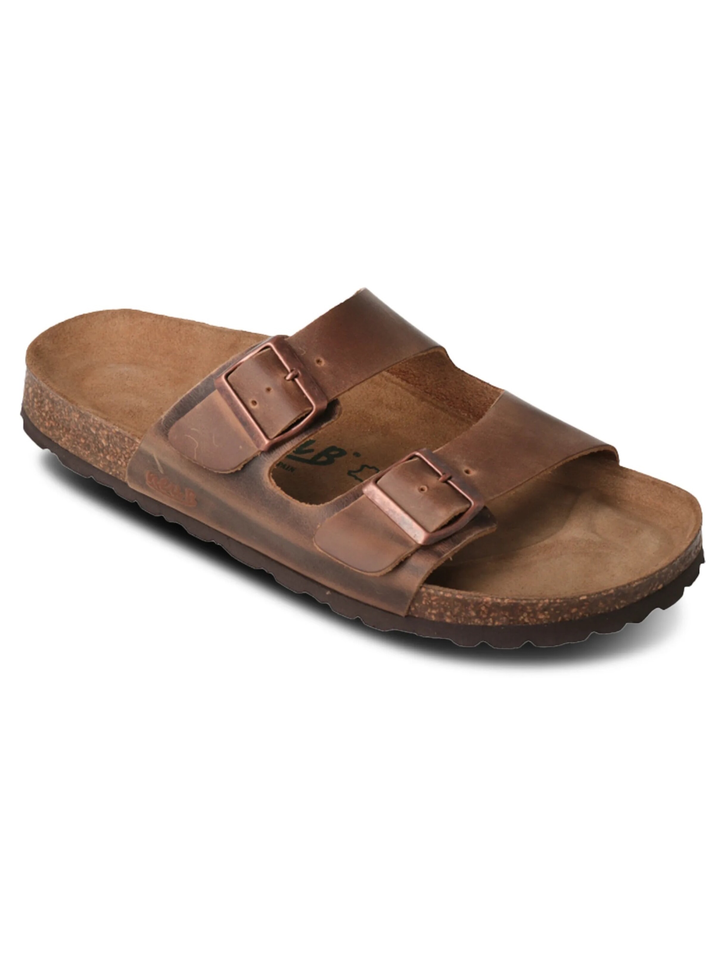 Zoccoletto 'Bavaria' di Neu-B in marrone: frontale