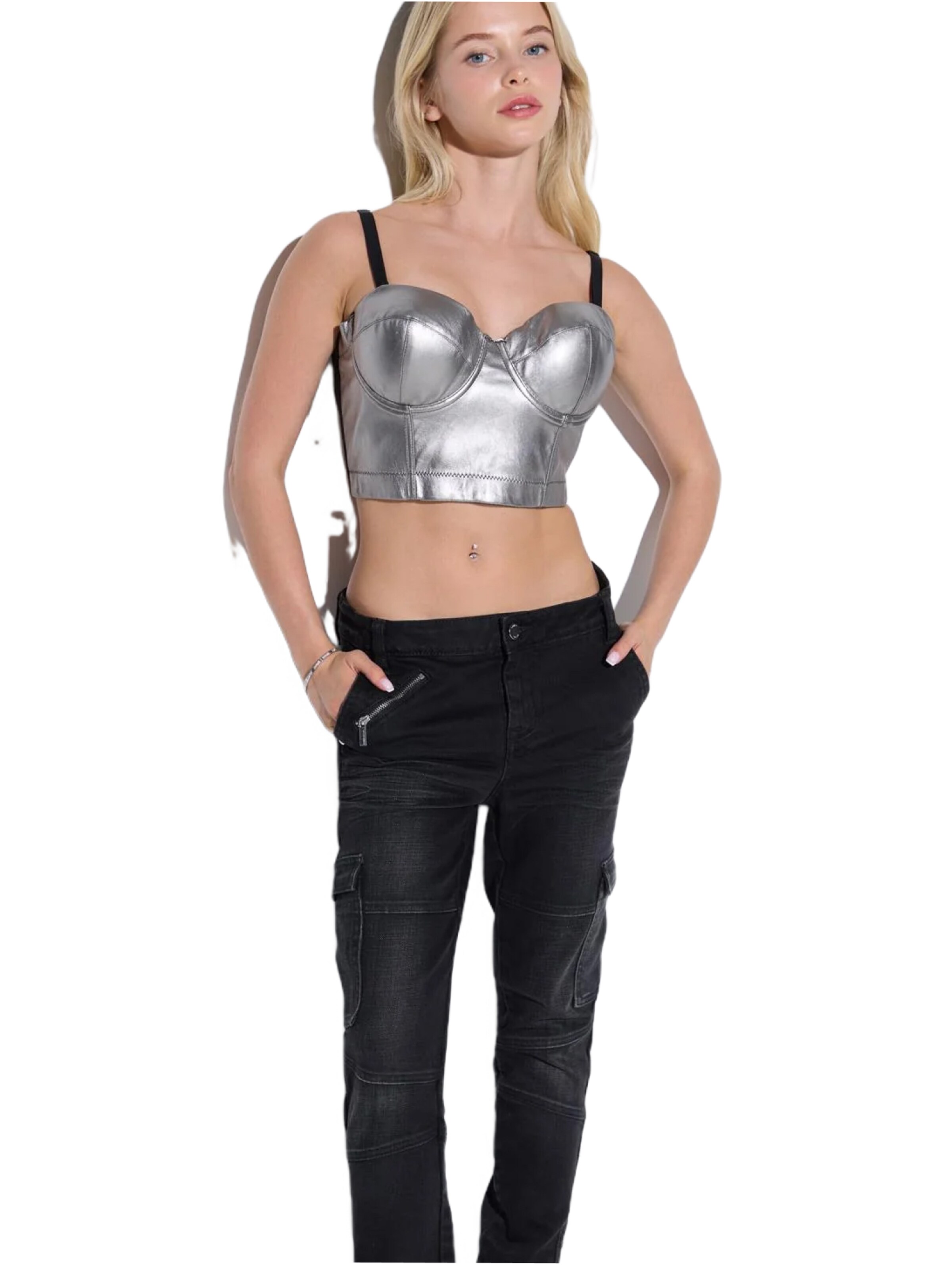 No Matter What Bustier BH in Zilver