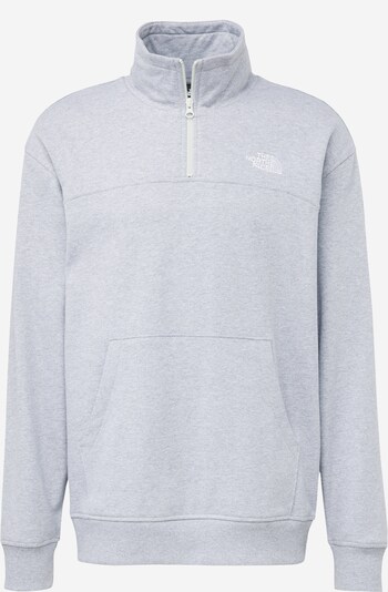 THE NORTH FACE Sweatshirt 'ESSENTIAL' in Grey / White, Item view