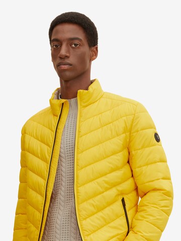 TOM TAILOR Between-Season Jacket in Yellow