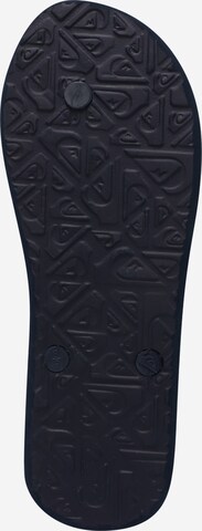 QUIKSILVER T-Bar Sandals 'MOLOKAI' in Blue