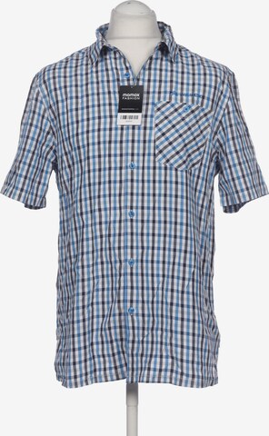 VAUDE Button Up Shirt in XL in Blue: front