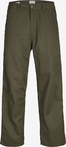 Jack & Jones Junior Wide Leg Bukser i grøn: forside