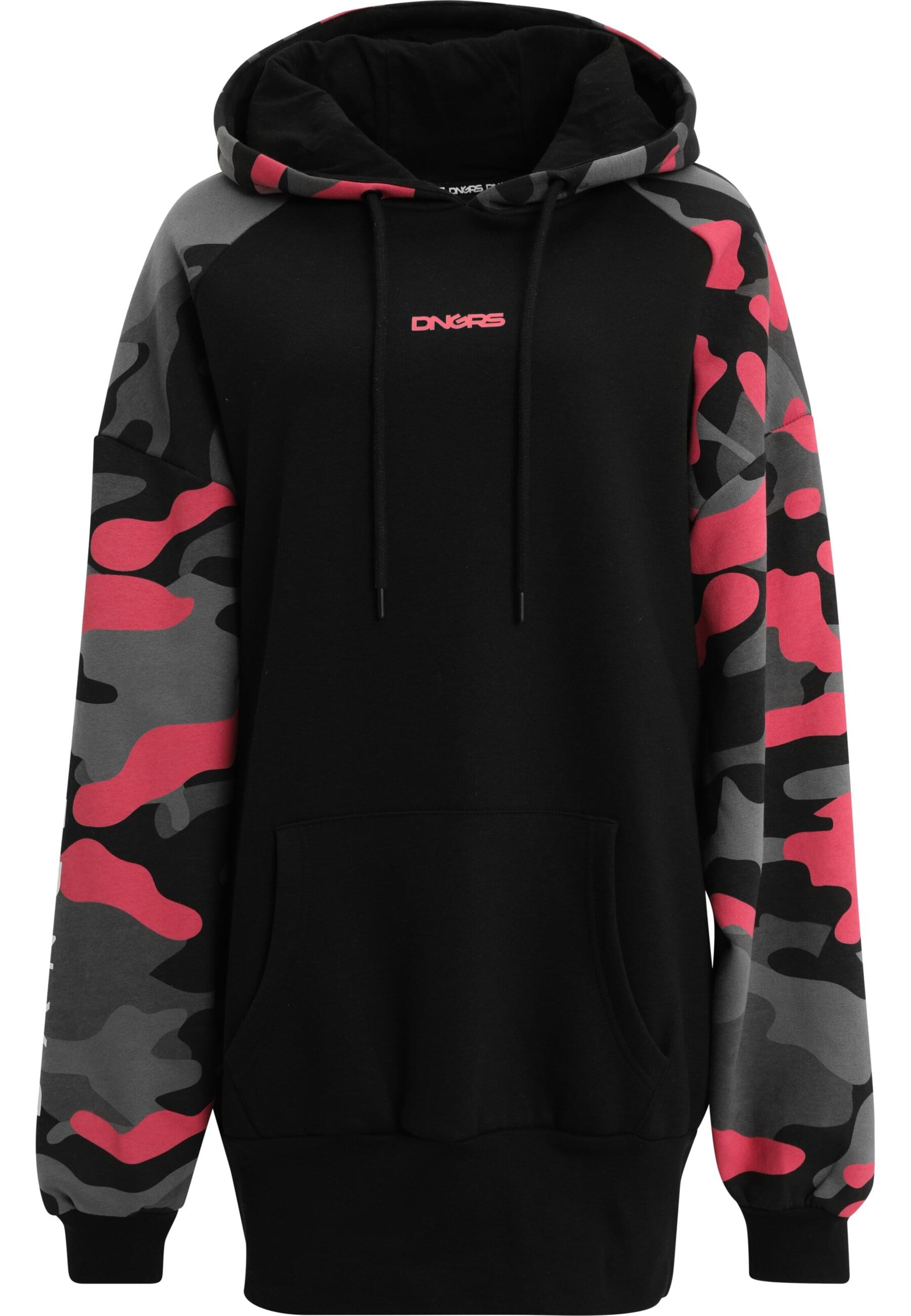 Dangerous DNGRS Kleid in Schwarz: Vorderseite