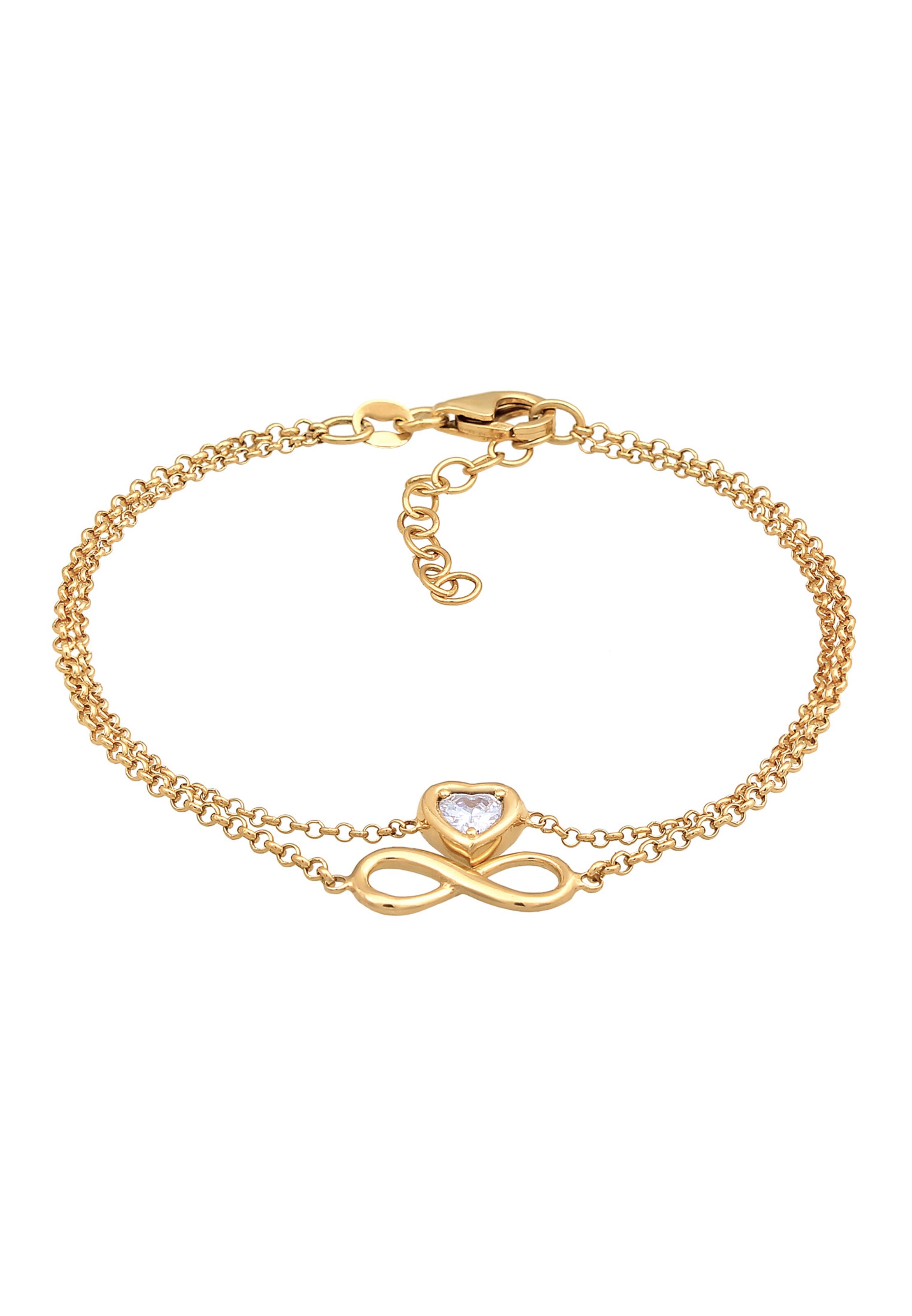 ELLI Armband in Gold: Vorderseite