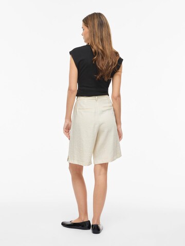 VILA Regular Broek 'VIFlea' in Beige