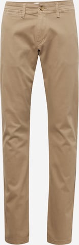 QS Chino hlače | rjava barva: sprednja stran