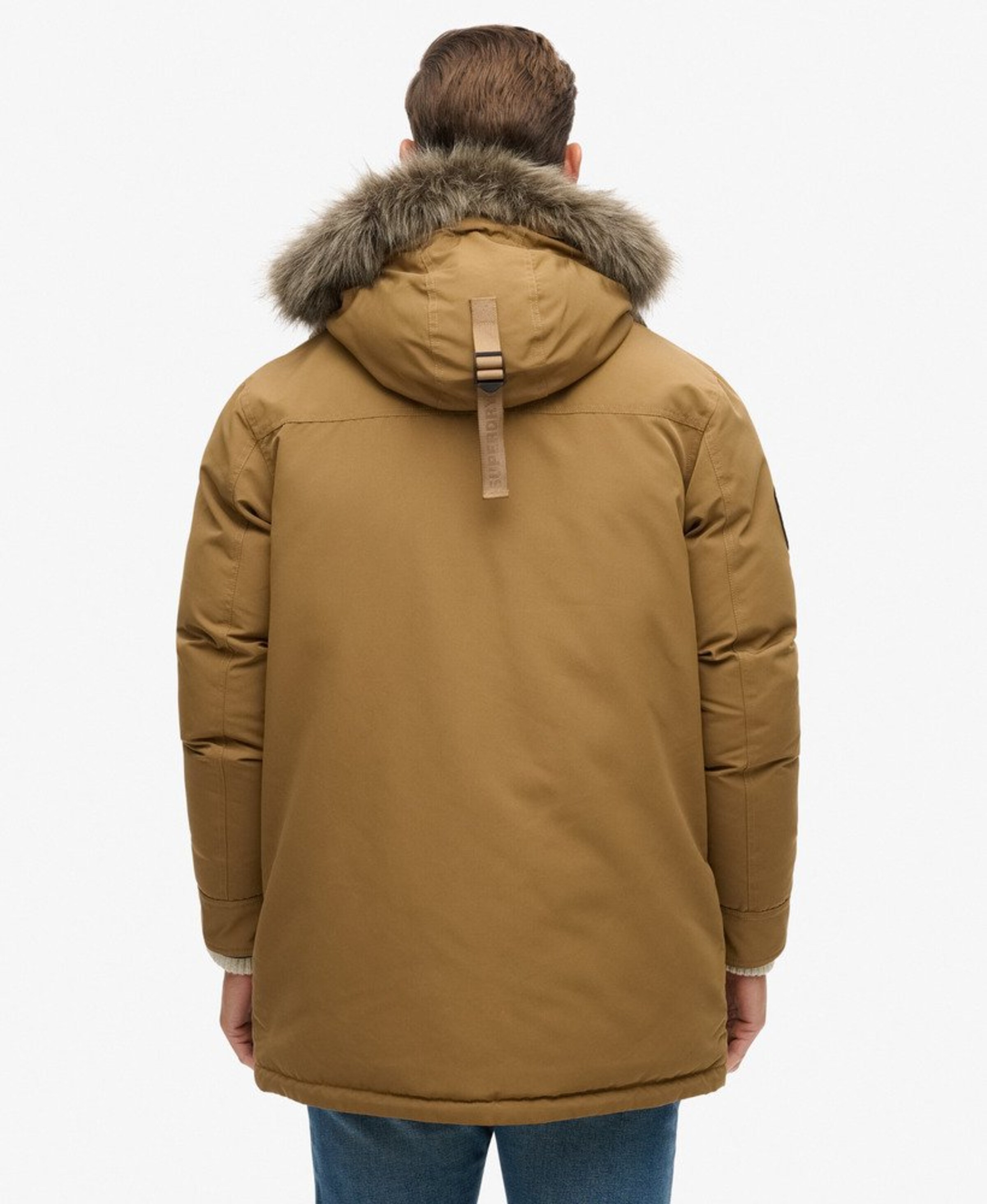Superdry & Co Winter Parka 'Everest ' in Brown