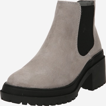 Dorothy Perkins Chelsea boots 'Atlas' in Grijs: voorkant