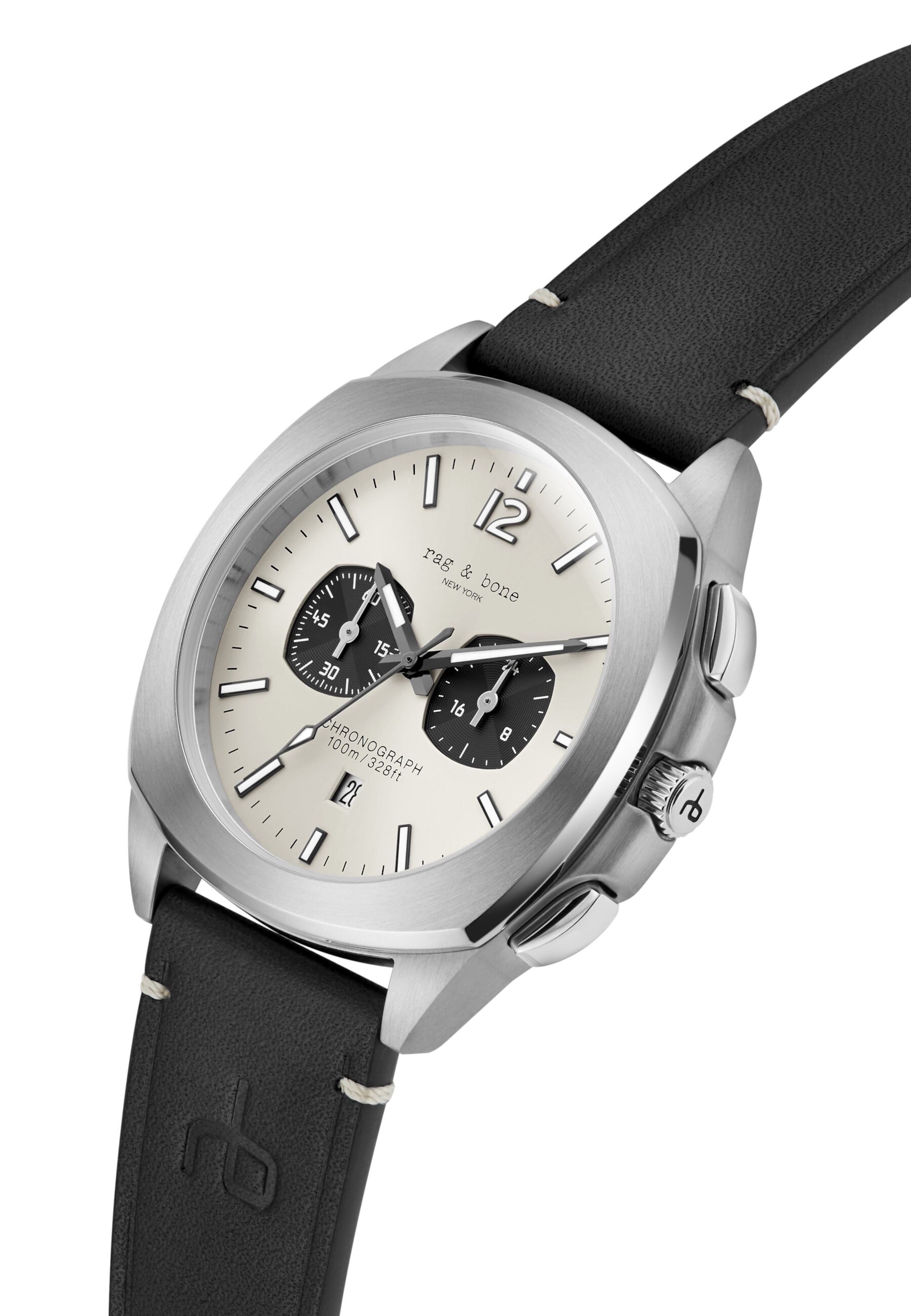 rag & bone Sports watch ' Bleeker ' in Black