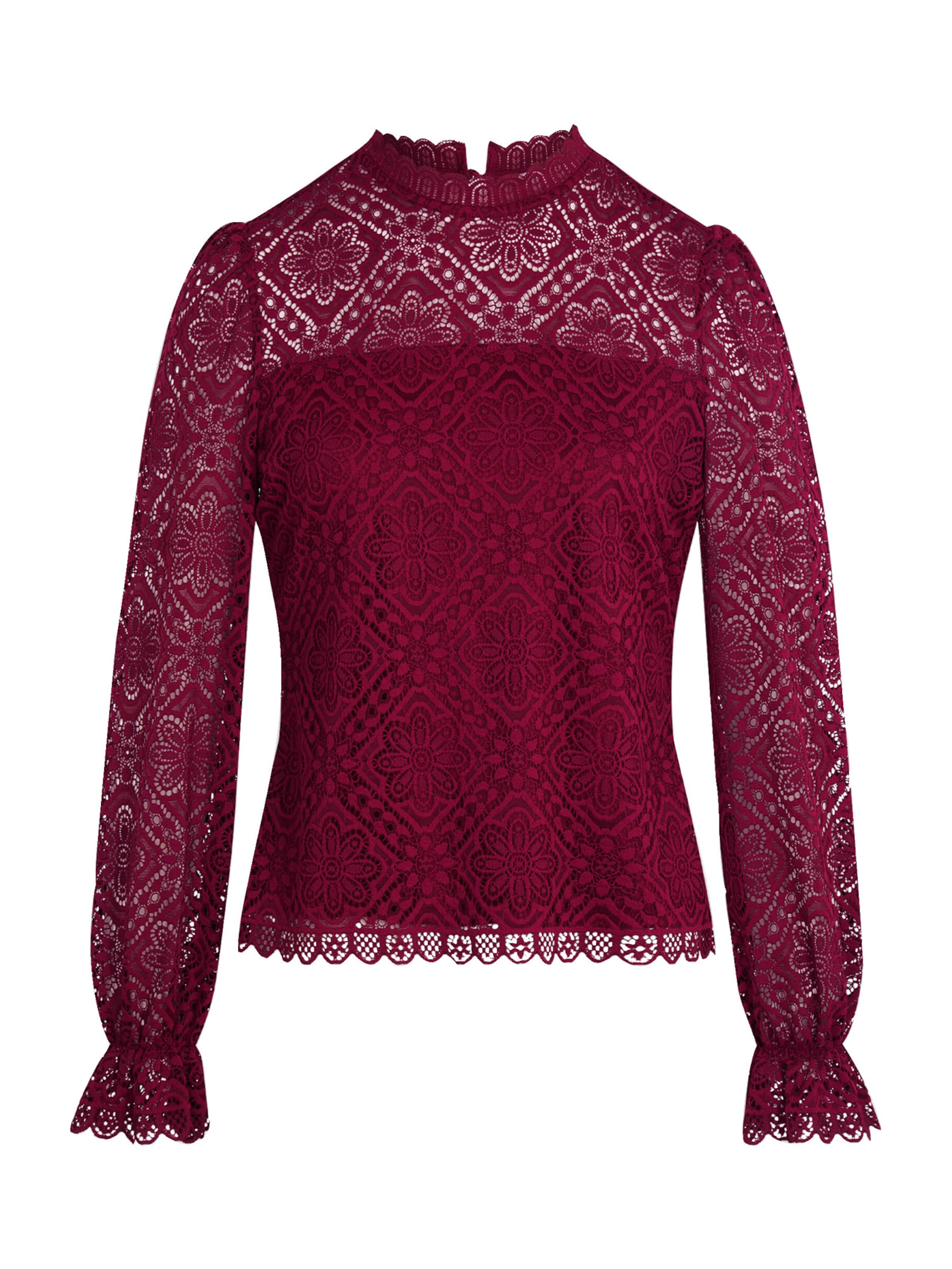 Morgan - Blusa 'TYRIA' en rojo: frente