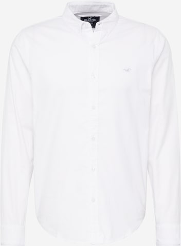 HOLLISTER Zakelijk overhemd in Wit: voorkant