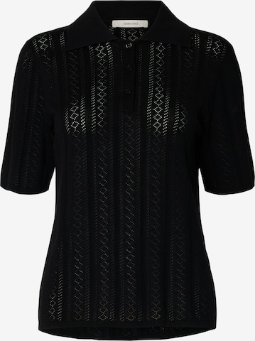 SELECTED Koszulka 'SLFTOLEDO' w kolorze czarny: przód