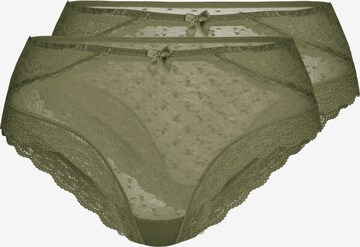 sassa Panty 'FILIGREE WINTER' 2er Pack in Grün: predná strana