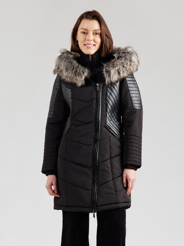 ONLY Winter Coat 'ONLNEW LINETTE' in Black: front
