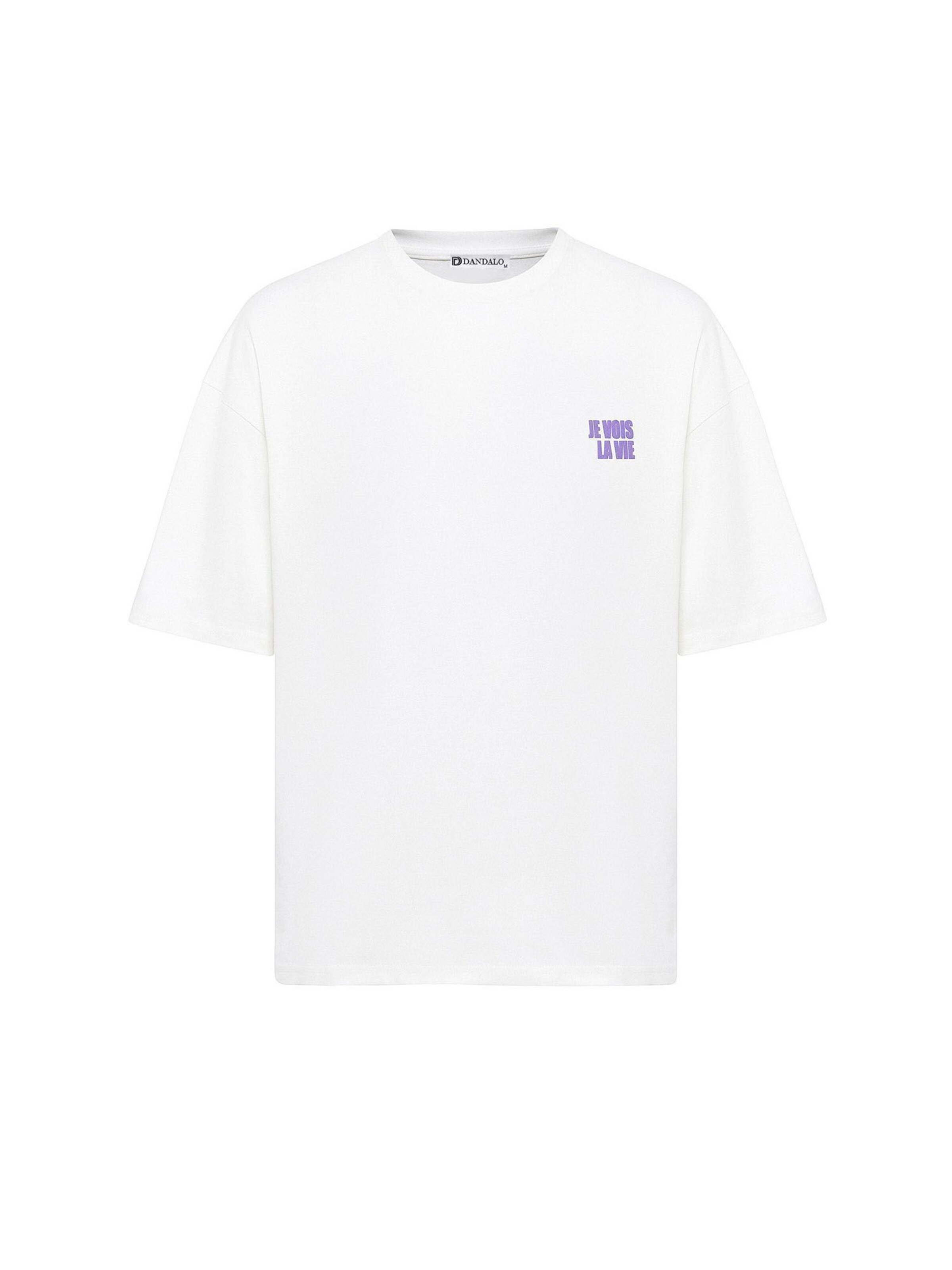 Dandalo T-Shirt in Weiß: Vorderseite