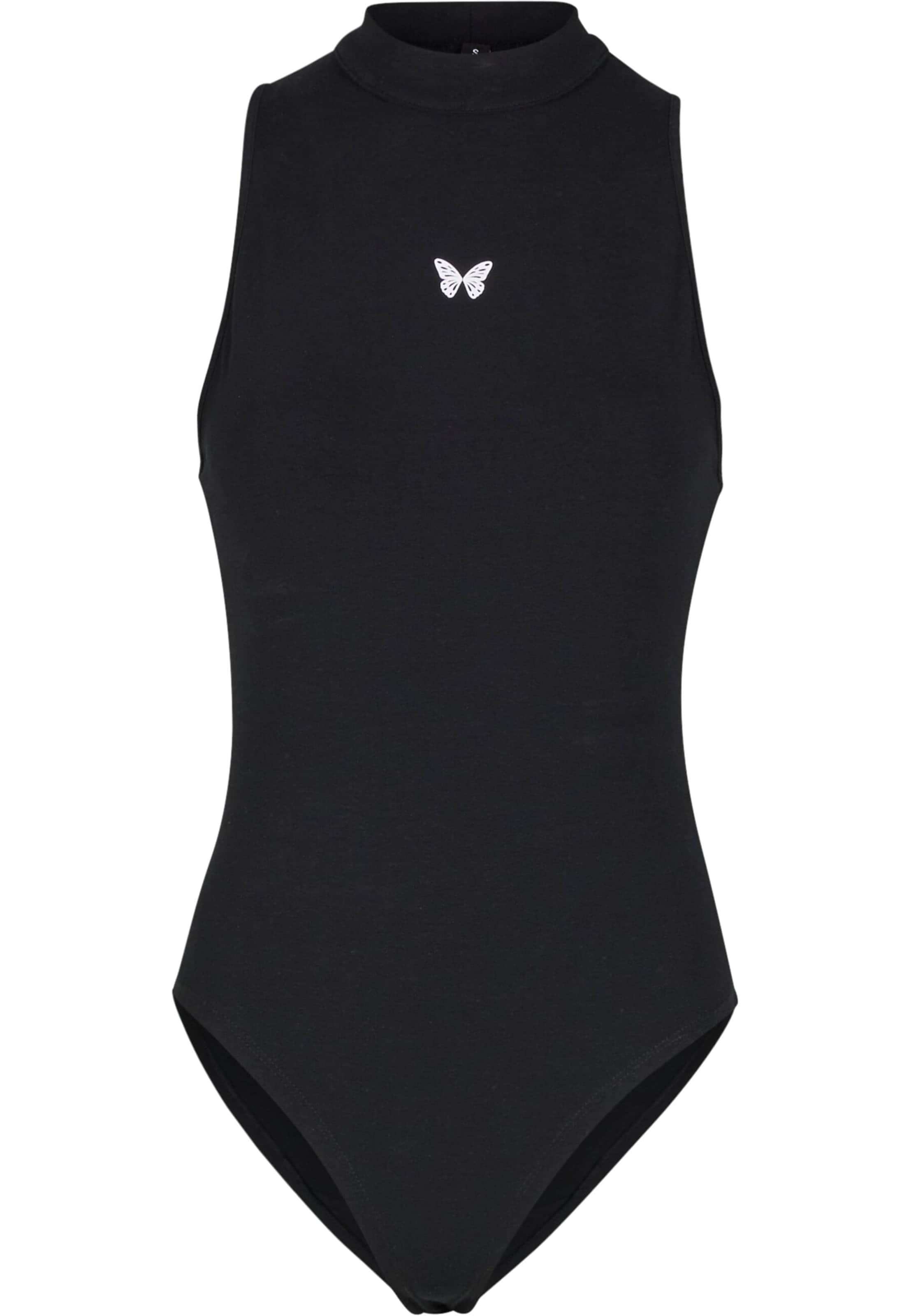 Mister Tee Shirt bodysuit 'Fly Away' in Black: front