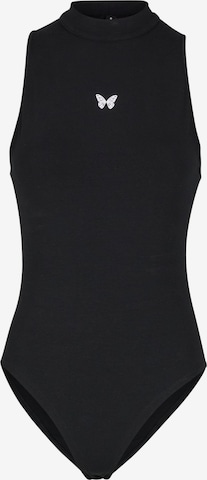 Mister Tee Shirt bodysuit 'Fly Away' in Black: front