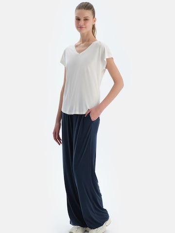 Evazați Pantaloni de la Dagi pe albastru