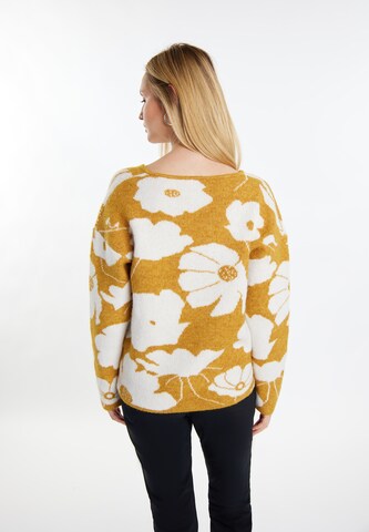 Usha Sweater 'Lurea' in Yellow