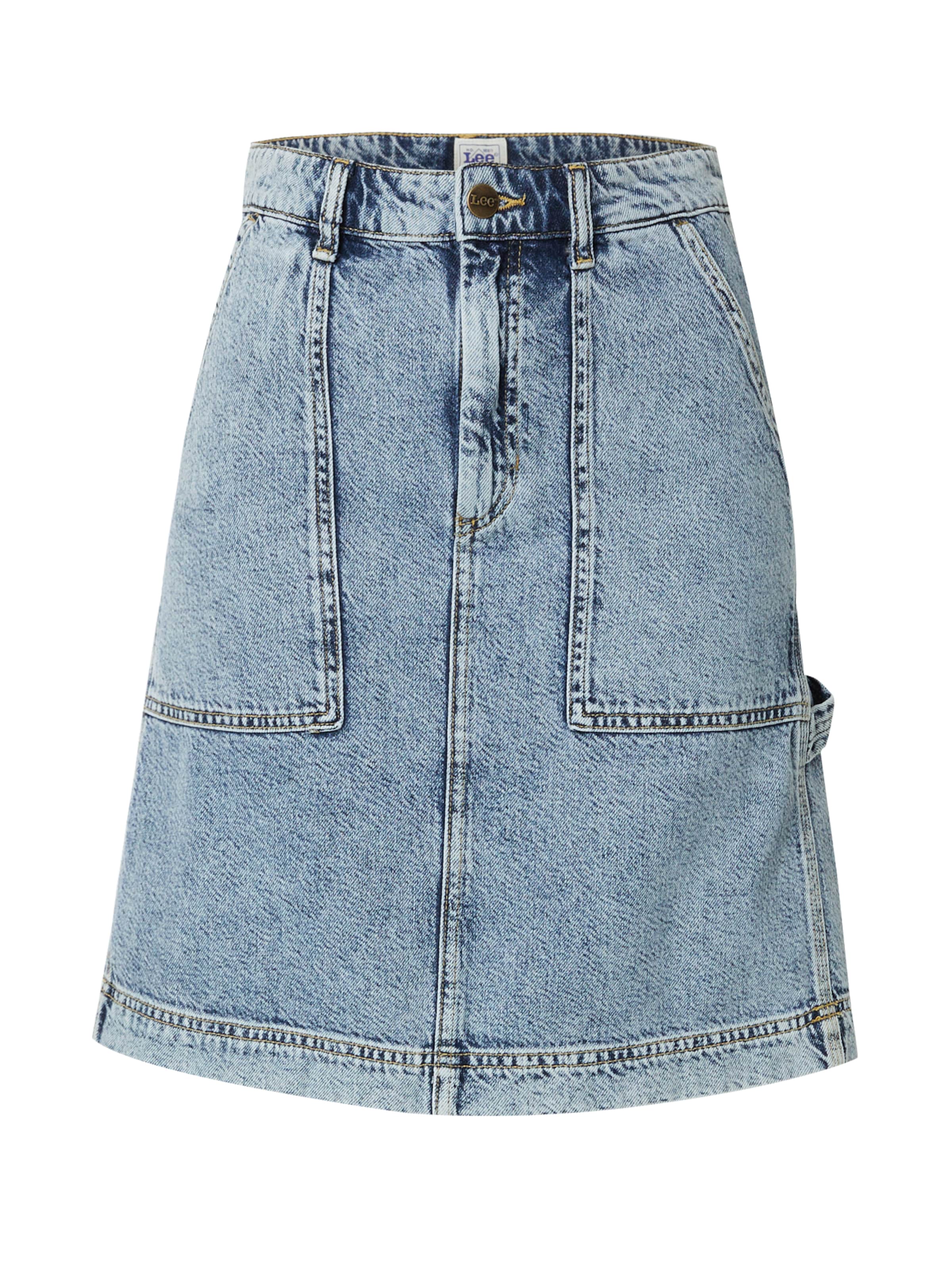 Lee Jupe en bleu denim, Vue avec produit