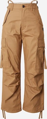 G-Star RAWregular Cargo hlače - smeđa boja: prednji dio