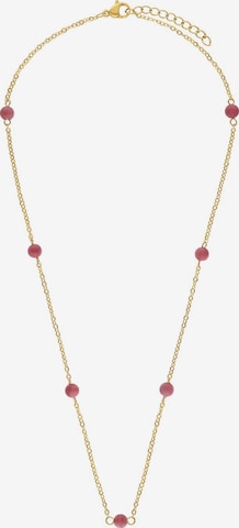 Lucardi Necklace in Gold: front