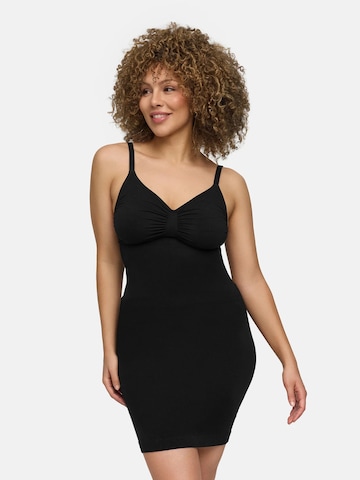 cfab (formerly creamy fabrics) - Vestido 'Shaping Cami Dress' en negro