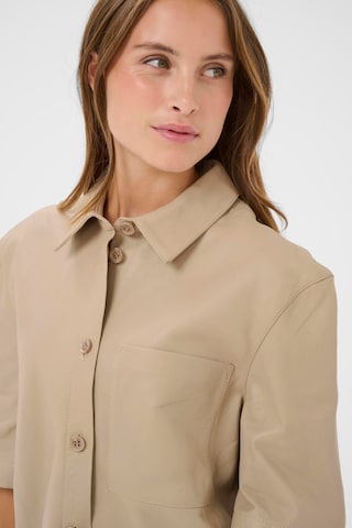 SAINT TROPEZ Blouse 'OndreaSZ' in Beige