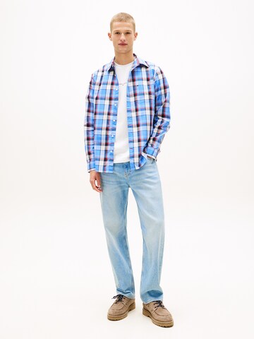 mėlyna Tommy Jeans Standartinis modelis Marškiniai