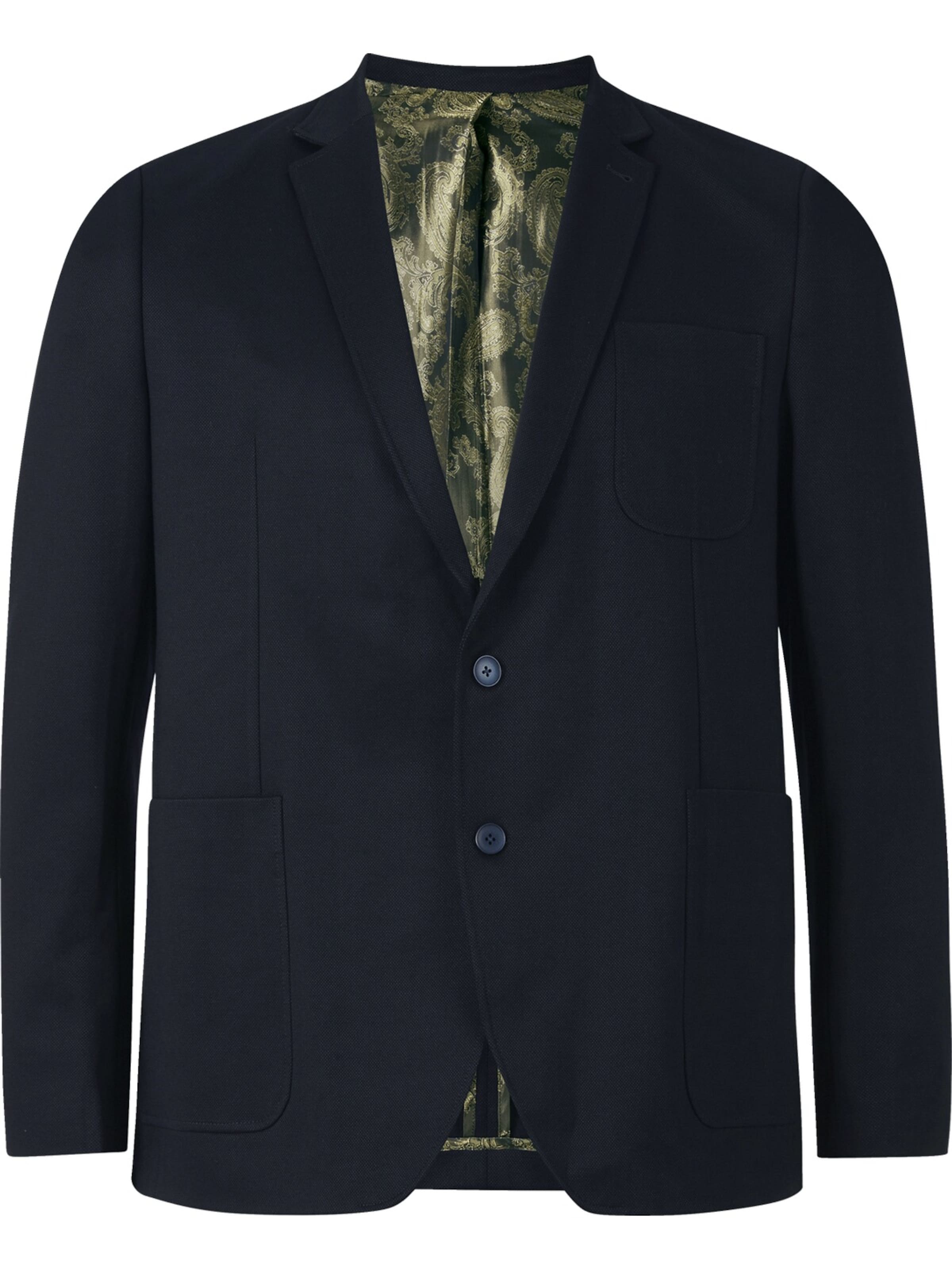 Charles Colby Comfort Fit Sakko 'Sir Stanley' in Blau: Vorderseite