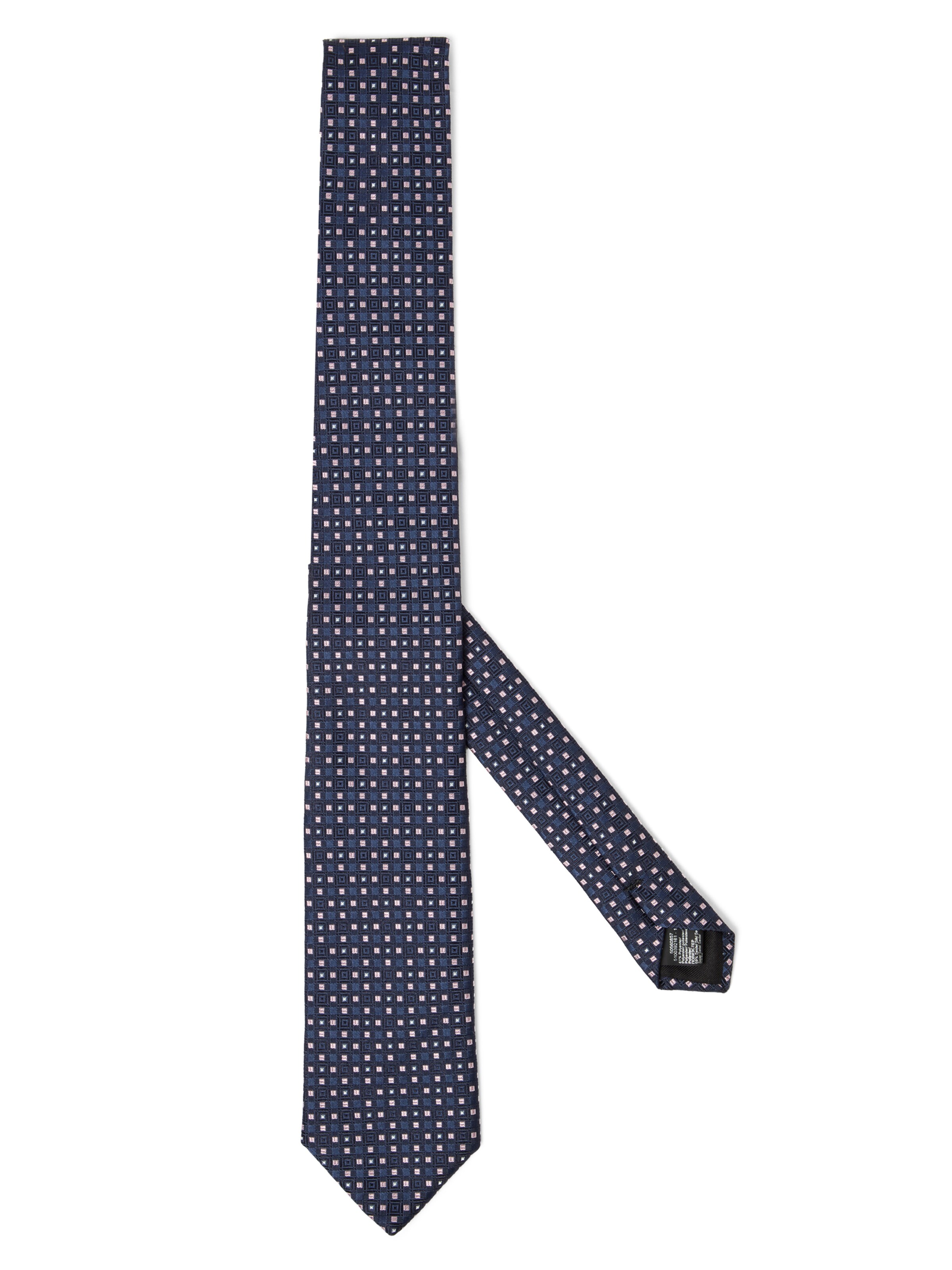 BOSS Tie in Blue: front
