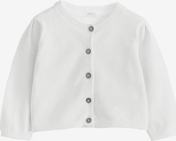 balta Next Kardiganas: priekis