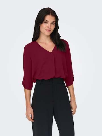 JDY Blouse 'JDYDIVYA' in Red: front