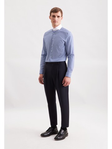 Coupe slim Chemise business 'SMART CLASSICS' SEIDENSTICKER en bleu
