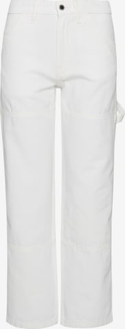 Superdry Wide leg Broek in Wit: voorkant