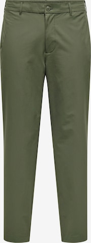 žalia Only & Sons Standartinis „Chino“ stiliaus kelnės 'ONSFlex': priekis