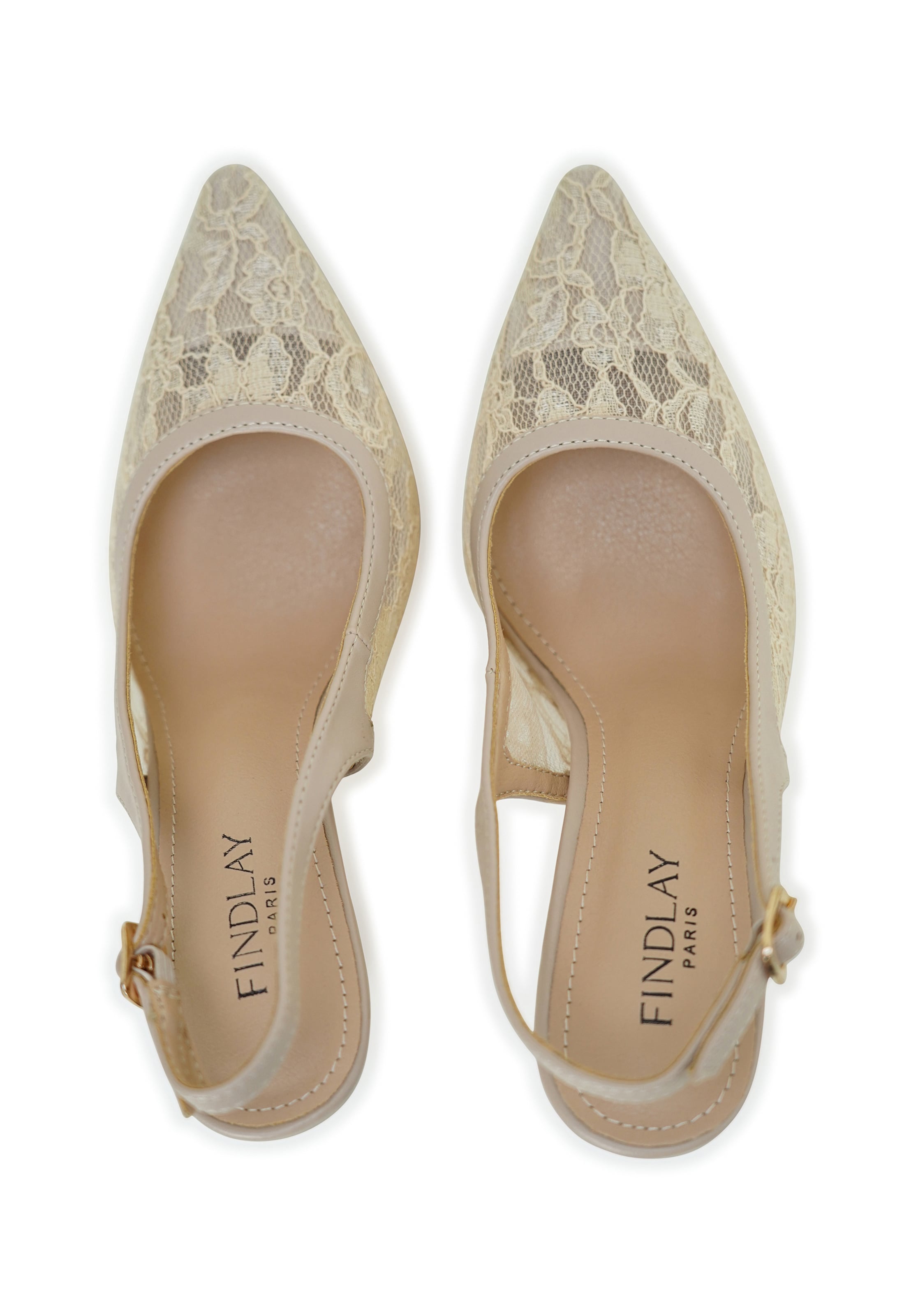 Findlay Slingback pumps 'JANE' in Beige