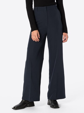 NEW LOOK Wide leg Pantalon in Blauw: voorkant