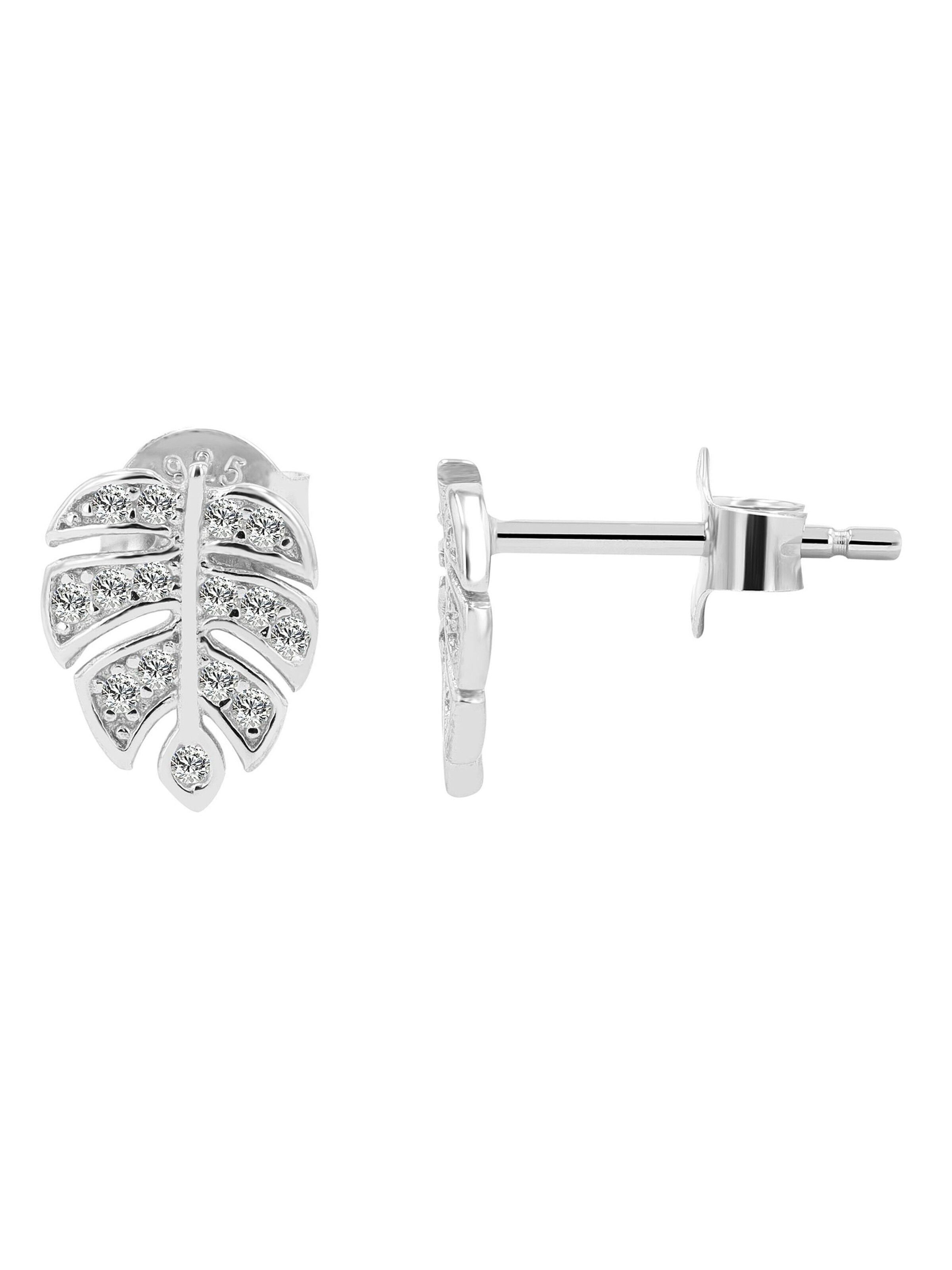 Akzent Earrings '"Alondra" aus 925 Sterlingsilber, hautverträglich' in Silver
