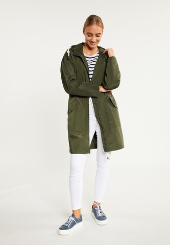 Manteau fonctionnel Schmuddelwedda en vert