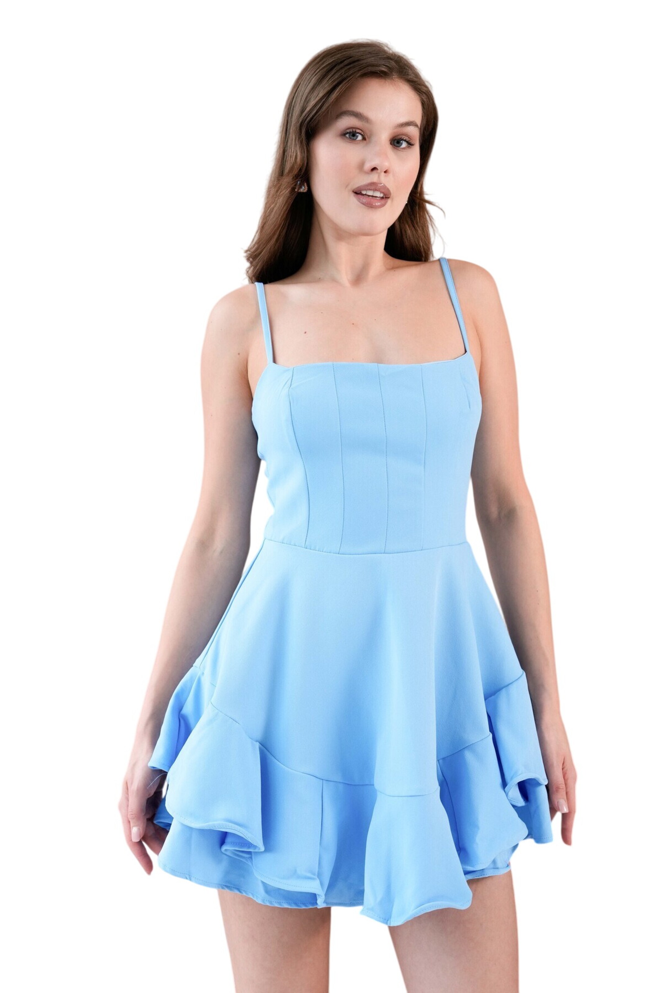 WOMAN VISION Cocktail dress in Blue: front