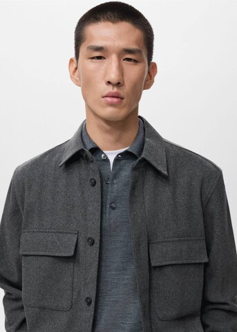 MANGO MAN Between-Season Jacket 'Margon' in Grey