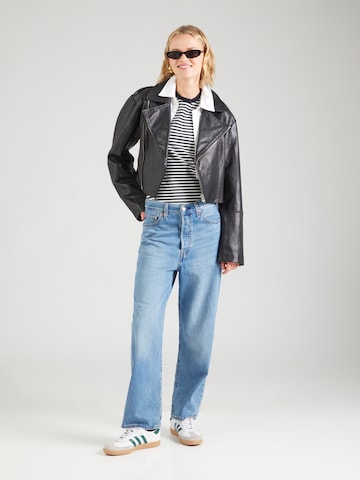 LEVI'S ® Normální Džíny 'Ribcage Straight Ankle Jeans' – modrá