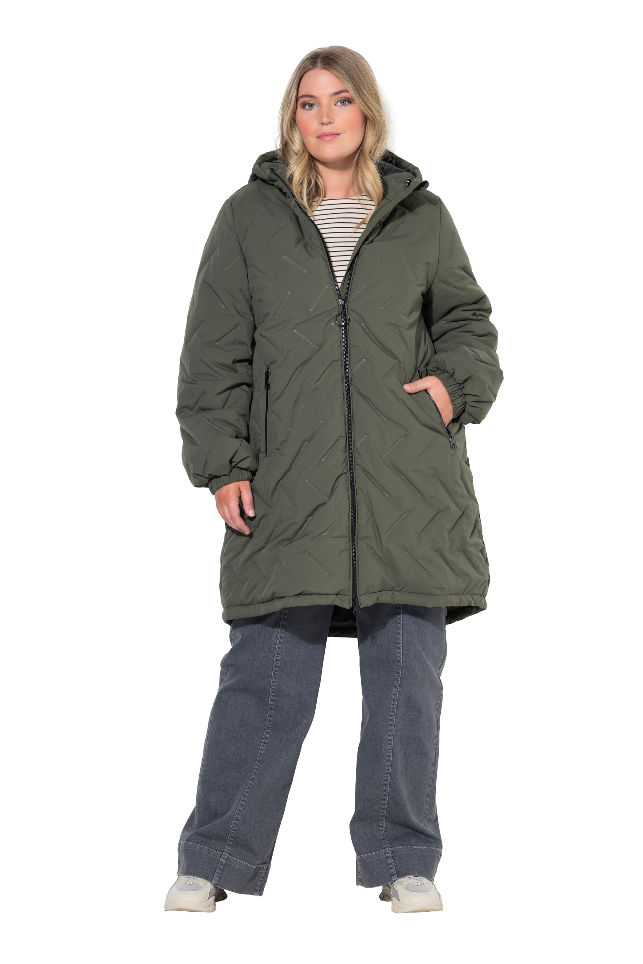 Ulla Popken Raincoat in Green
