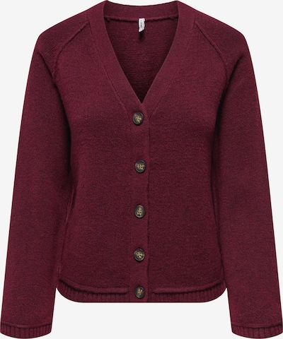 ONLY Neuletakki 'ONLHAZEL' värissä viininpunainen, Tuotenäkymä