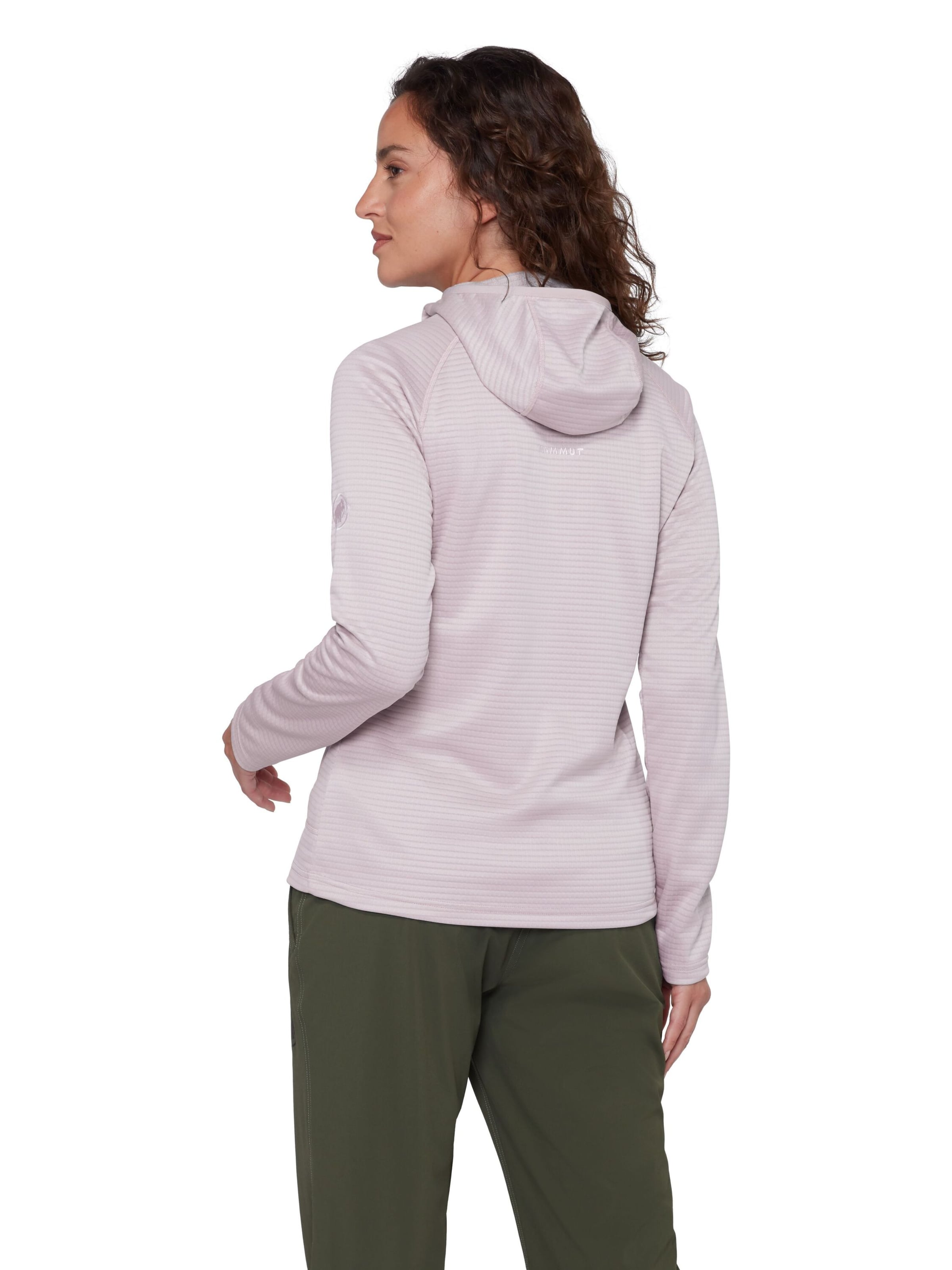 MAMMUT Athletic Fleece Jacket in Purple