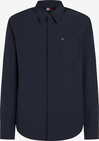TOMMY HILFIGER Tussenjas in Blauw: voorkant