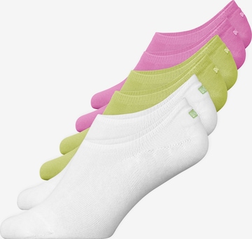 SNOCKS Ankle Socks in Green: front